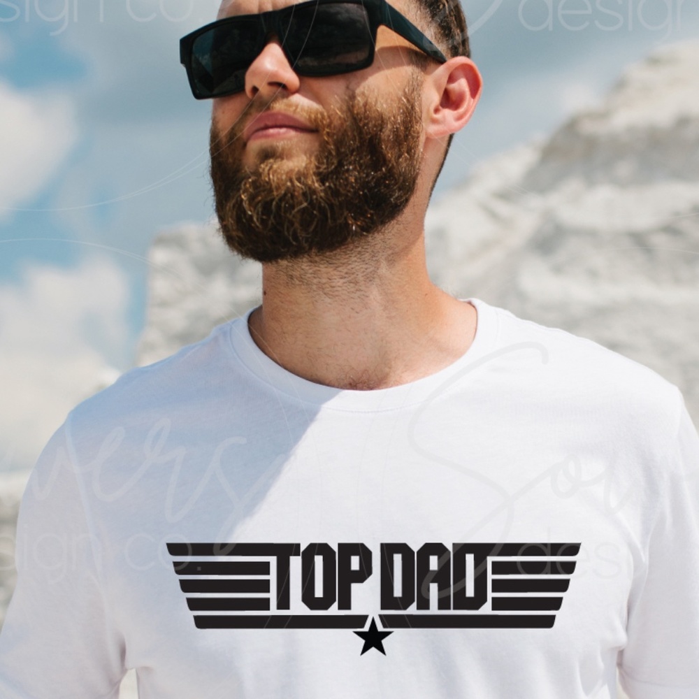 TOP GUN DAD Graphic Tee
